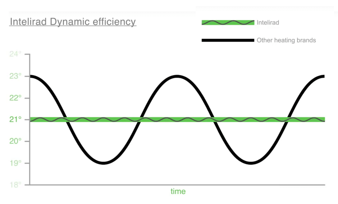 Dynamic efficiency graph